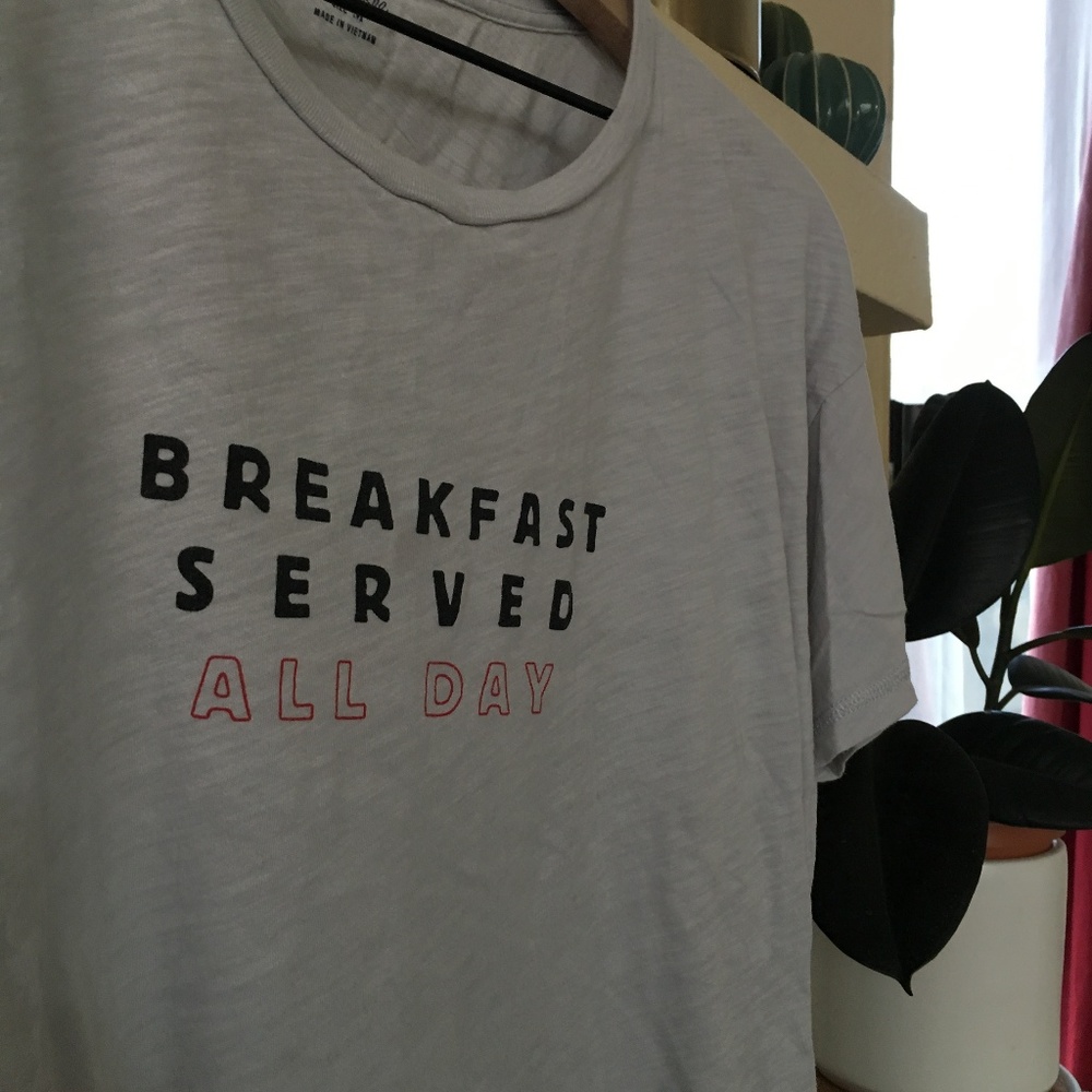 Madewell Graphic Tee - Breakfast Served All Day